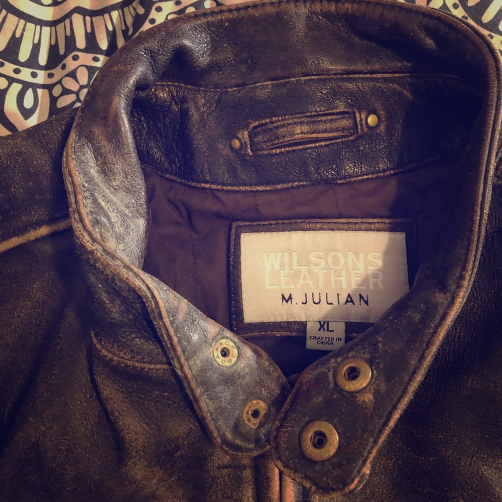 Men’s Wilson leather jacket